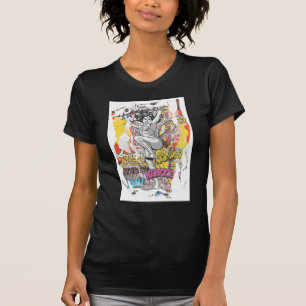 Camiseta Colagem de Mulher Maravilha 1