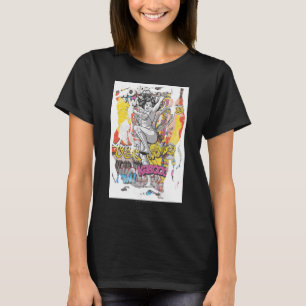 Camiseta Colagem de Mulher Maravilha 1