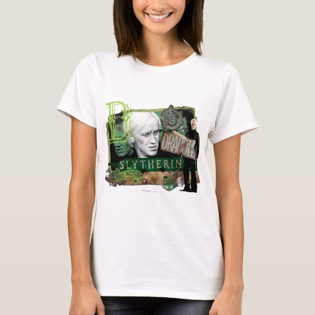 Camiseta Colagem do Draco Malfoy 1 (Frente)