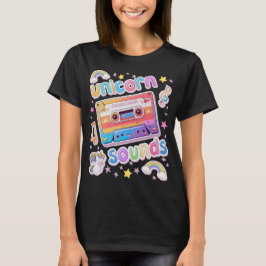 Camiseta Colagem do Unicorn Cassette