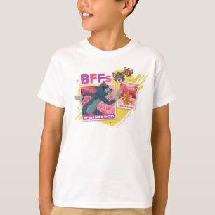 Camiseta Colagem Emoji de Foto do Tom & Jerry BFF