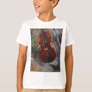 Camiseta Colagem musical por Barbara Landrith