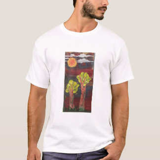 Camiseta Colagem Paisagem T-Shirt