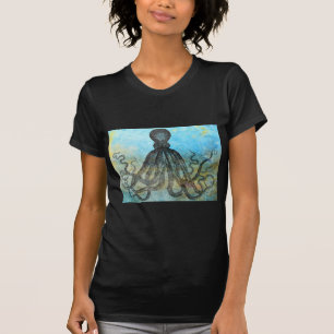 Camiseta ColagemOctopusVintage