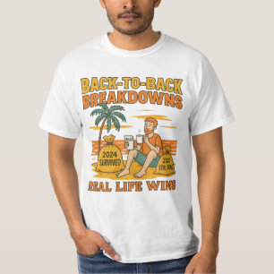 Camiseta Colapsos Seguidos – A Vida Real Vence