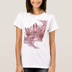 Camiseta Colar PRINCESA COROA Prata Marcante Design de Dest