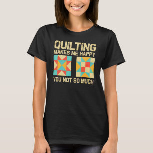Camiseta Colcha Para Homens Mulheres Entusiastas Da Costura
