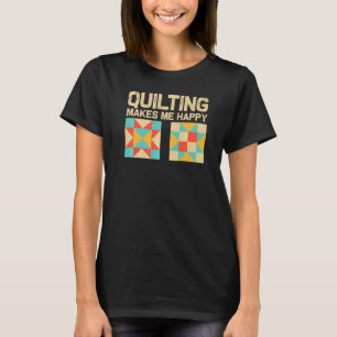 Camiseta Colcha Para Homens Mulheres Entusiastas Da Costura