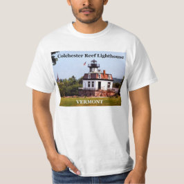 Camiseta Colchester Reef Lighthouse, Vermont T-Shirt