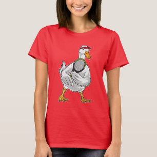 Camiseta Colchete de Tênis de Tênis Duck