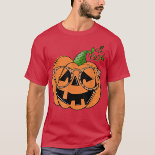 Camiseta Colchete Olhos Olhos Mulher Professora Halloween