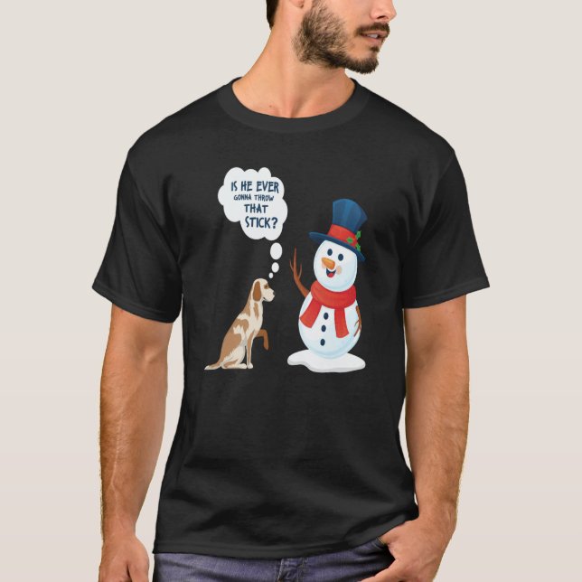 Camiseta cold cold snow ice snowman snowball cold winter  1 (Frente)