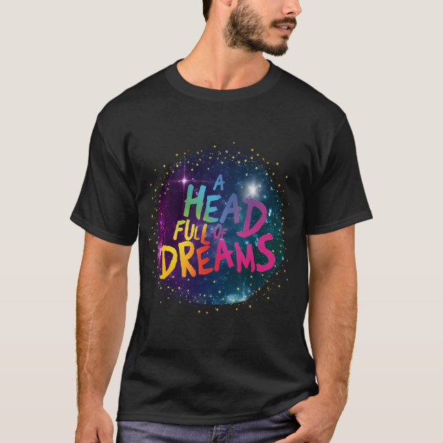 Camiseta Coldplay Cheio de Sonhos (Frente)