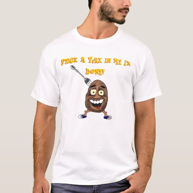 Camiseta Cole uma forquilha em mim que eu SOU FEITO! (Frente)
