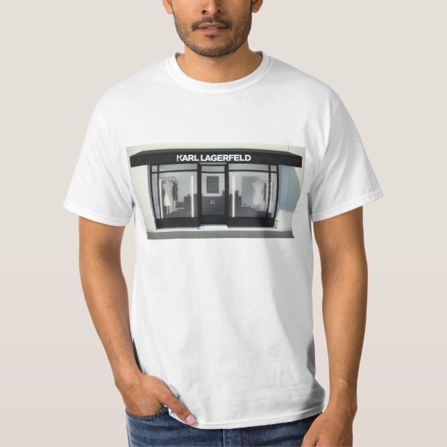 Camiseta Coleção 2012/13 de Karl Lagerfeld do t-shirt de (Frente)