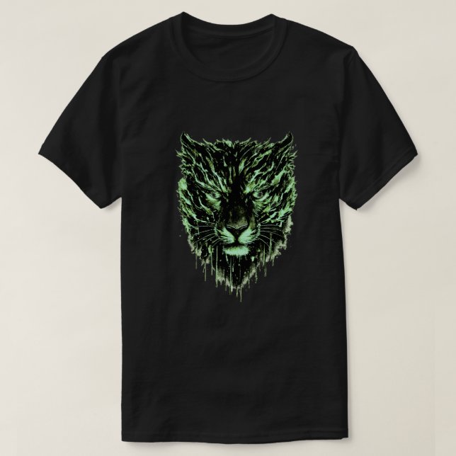 Camiseta Coleção: Arte Futurista e Cósmica de Energia (Frente do Design)