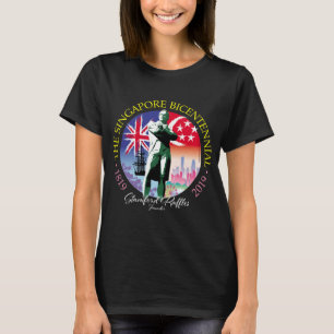 Camiseta Coleção Bicentenária de Cingapura v2 - Tecido E