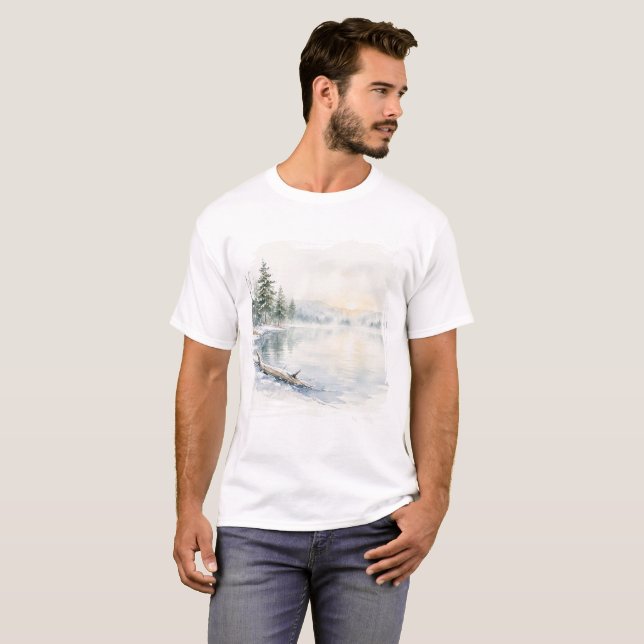 Camiseta Coleção Calma de Inverno ❄️ (Frente Completa)