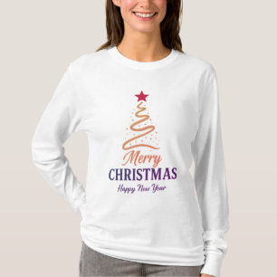 Camiseta Coleção Casal Xmas Tee & Merry Xmas