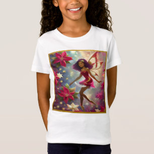 Camiseta Coleção Christmas Fairy Tom de Bege Plum Cabelo Na