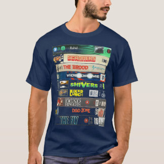 Camiseta Coleção Cronenberg VHS