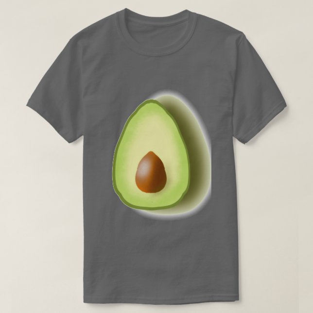 Camiseta Coleção Cute Avocado (Frente do Design)