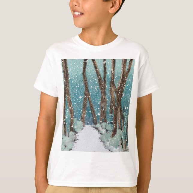 Camiseta Coleção da Marcha de inverno (Frente)