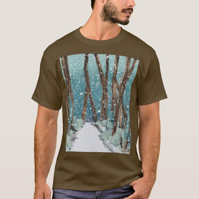 Camiseta Coleção da Marcha de inverno (Frente)