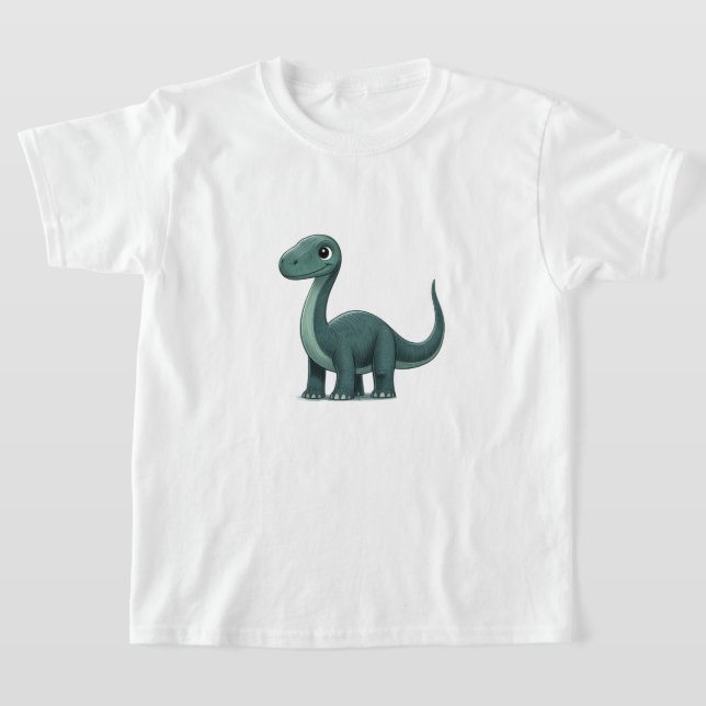 Camiseta Coleção de Amigos do Brachiosaurus Kammli (Postura )