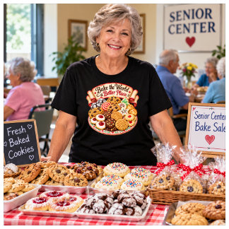 Camiseta Coleção de Biscoitos Caseiros Nostálgicos