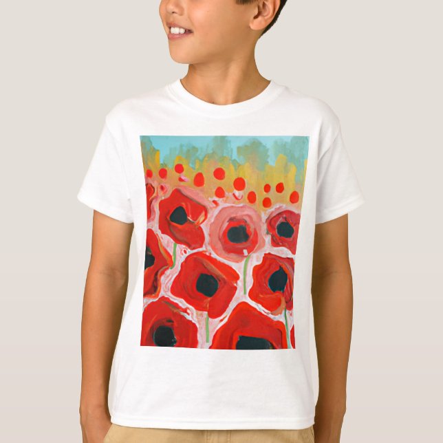 Camiseta Coleção de Campos Poppy (Frente)