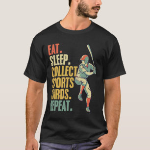 Camiseta Coleção de Cartões de Esportes Basquete Cartão de