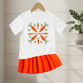 Camiseta Coleção de Cenouras Botânicas