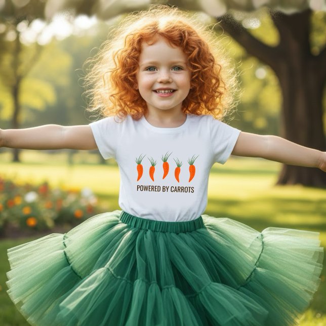 Camiseta Coleção de Cenouras Botânicas (Criador carregado)