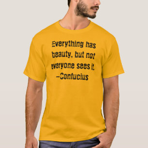 Camiseta Coleção de Cotas-Cara:Camisa-T Confusiva De Ev