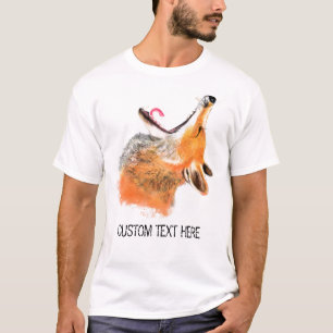 Camiseta Coleção De Desenho Animal Grande Fox - Adicionar