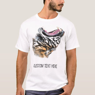 Camiseta Coleção de Desenho Animal Grande Tiger - Adicion