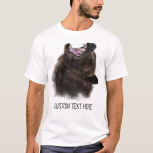 Camiseta Coleção de Desenho Animal Grande    UrsoAdicione