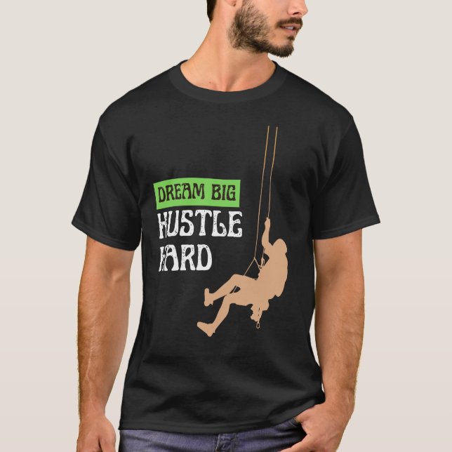 Camiseta Coleção de Duros Hustle (Frente)