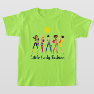 Camiseta Coleção de Expressão Infantil: Meninas
