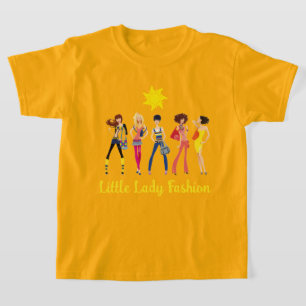 Camiseta Coleção de Expressão Infantil: Meninas