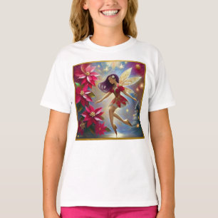 Camiseta Coleção de Fadas de Natal - Cabelo de Hetero