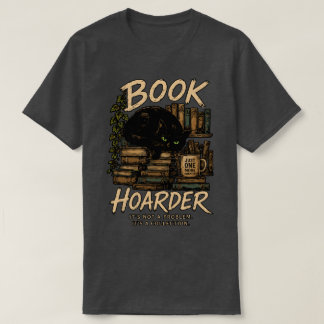 Camiseta Coleção de Gatos Amantes de Livros