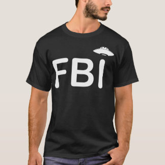 Camiseta Coleção de Impressão Perfeitamente Elegante Fbi Vs