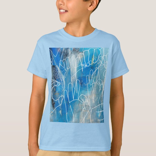 Camiseta Coleção de Linguagem de Sinais Americanos (Frente)