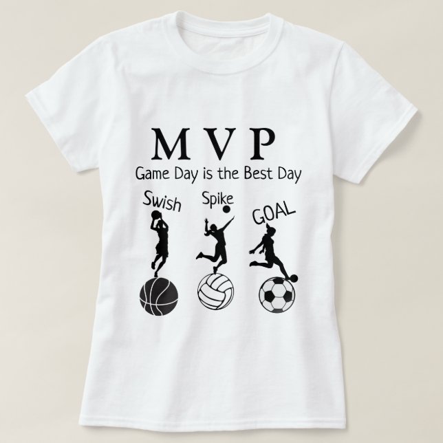 Camiseta Coleção de Linhas Desportivas - Camisa-T feminina (Frente do Design)