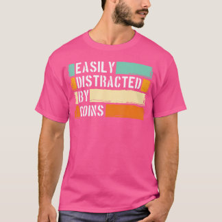 Camiseta Coleção de Moedas Colecionar Moedas Raras Coletor