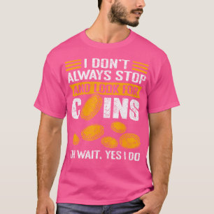 Camiseta Coleção de Moedas Dinheiro Numismática