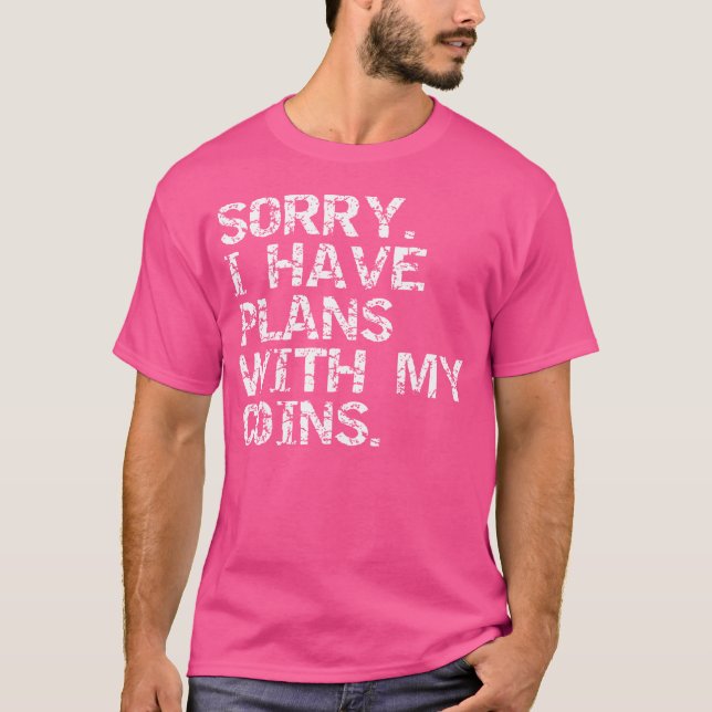Camiseta Coleção de Moedas Numismática Numismata Exonumia C (Frente)