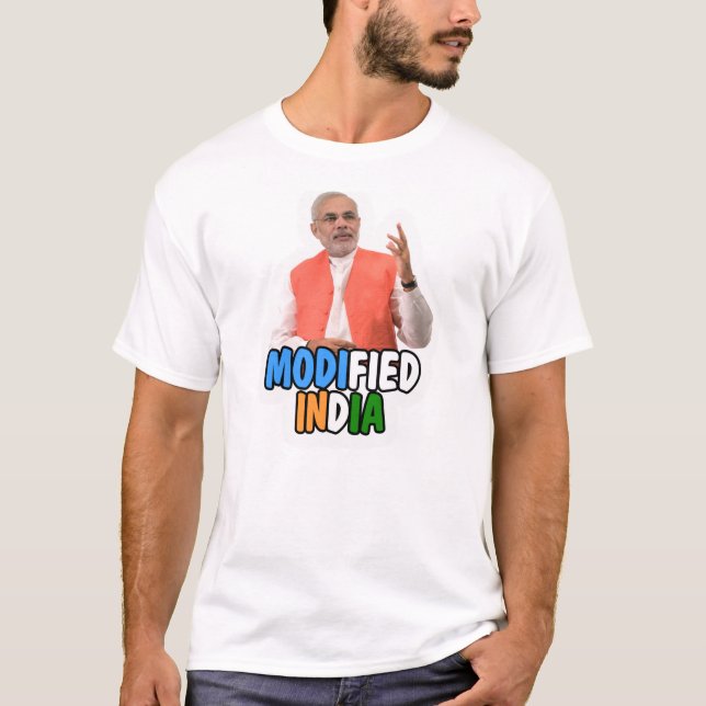 Camiseta Coleção de Narendra Modi (Frente)